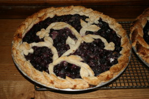 Jayme's Blueberry Pie